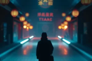 《棉花糖时代》剧情片封面，旧糖厂门口停着的二八自行车